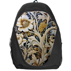 Flower Floral Pattern Floral Digital Spring Flora Botanical Blossom Bloom Vintage Backpack Bag