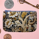 Flower Floral Pattern Floral Digital Spring Flora Botanical Blossom Bloom Vintage Large Coin Purse Front