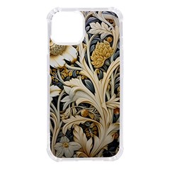 Flower Floral Pattern Floral Digital Spring Flora Botanical Blossom Bloom Vintage Iphone 14 Tpu Uv Print Case by Maspions