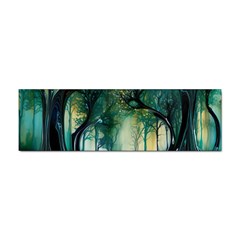 Trees Forest Mystical Forest Background Landscape Nature Sticker Bumper (10 Pack)