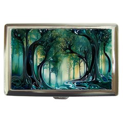 Trees Forest Mystical Forest Background Landscape Nature Cigarette Money Case