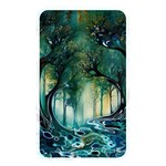 Trees Forest Mystical Forest Background Landscape Nature Memory Card Reader (Rectangular) Front