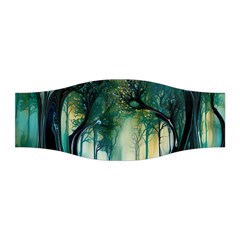 Trees Forest Mystical Forest Background Landscape Nature Stretchable Headband