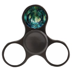 Trees Forest Mystical Forest Background Landscape Nature Finger Spinner