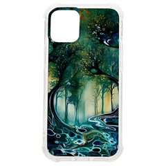 Trees Forest Mystical Forest Background Landscape Nature Iphone 12 Mini Tpu Uv Print Case	