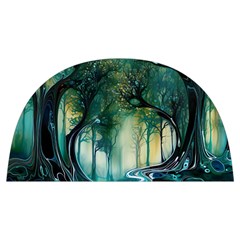 Trees Forest Mystical Forest Background Landscape Nature Anti Scalding Pot Cap