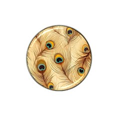 Vintage Peacock Feather Peacock Feather Pattern Background Nature Bird Nature Hat Clip Ball Marker