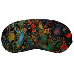 Flowers Trees Forest Mystical Forest Nature Background Landscape Sleep Mask