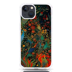 Flowers Trees Forest Mystical Forest Nature Background Landscape Iphone 13 Tpu Uv Print Case by Maspions