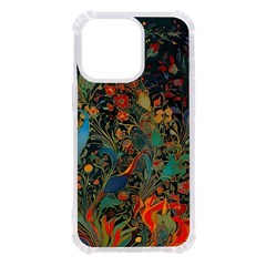 Flowers Trees Forest Mystical Forest Nature Background Landscape Iphone 13 Pro Tpu Uv Print Case by Maspions