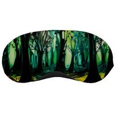 Trees Forest Mystical Forest Nature Junk Journal Landscape Nature Sleep Mask