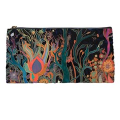 Trees Forest Mystical Forest Nature Junk Journal Landscape Pencil Case