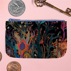 Trees Forest Mystical Forest Nature Junk Journal Landscape Large Coin Purse