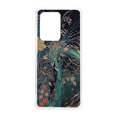 Flowers Trees Forest Mystical Forest Nature Junk Journal Scrapbooking Background Landscape Samsung Galaxy S20 Ultra 6 9 Inch Tpu Uv Case by Maspions