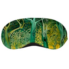 Trees Forest Mystical Forest Nature Junk Journal Scrapbooking Background Landscape Sleep Mask