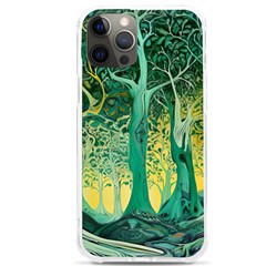 Trees Forest Mystical Forest Nature Junk Journal Scrapbooking Background Landscape Iphone 12 Pro Max Tpu Uv Print Case