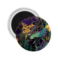 Flowers Trees Forest Mystical Forest Nature 2 25  Magnets by Maspions