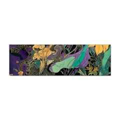 Flowers Trees Forest Mystical Forest Nature Sticker (bumper)