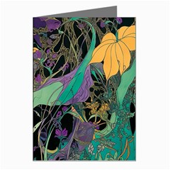 Flowers Trees Forest Mystical Forest Nature Greeting Cards (pkg Of 8)