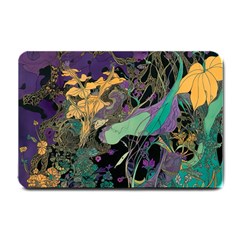 Flowers Trees Forest Mystical Forest Nature Small Doormat