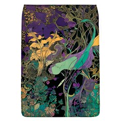 Flowers Trees Forest Mystical Forest Nature Removable Flap Cover (l)