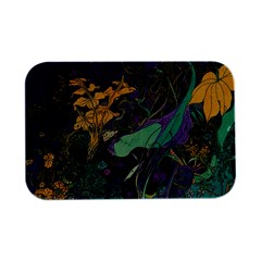 Flowers Trees Forest Mystical Forest Nature Open Lid Metal Box (silver)   by Maspions