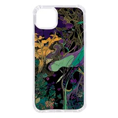 Flowers Trees Forest Mystical Forest Nature Iphone 14 Plus Tpu Uv Print Case by Maspions