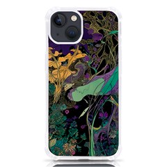 Flowers Trees Forest Mystical Forest Nature Iphone 13 Tpu Uv Print Case by Maspions