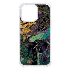 Flowers Trees Forest Mystical Forest Nature Iphone 13 Pro Tpu Uv Print Case by Maspions