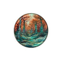 Trees Tree Forest Mystical Forest Nature Junk Journal Scrapbooking Landscape Nature Hat Clip Ball Marker