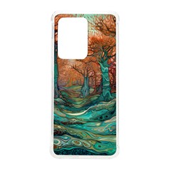 Trees Tree Forest Mystical Forest Nature Junk Journal Scrapbooking Landscape Nature Samsung Galaxy S20 Ultra 6 9 Inch Tpu Uv Case