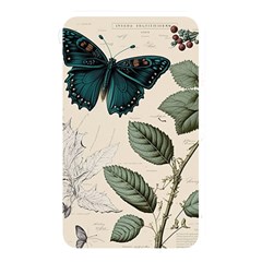 Butterflies Butterfly Botanical Nature Sketch Junk Journal Field Notes Paper Vintage Ephemera Memory Card Reader (rectangular) by Maspions