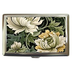 Flower Blossom Bloom Botanical Spring Nature Floral Pattern Leaves Cigarette Money Case