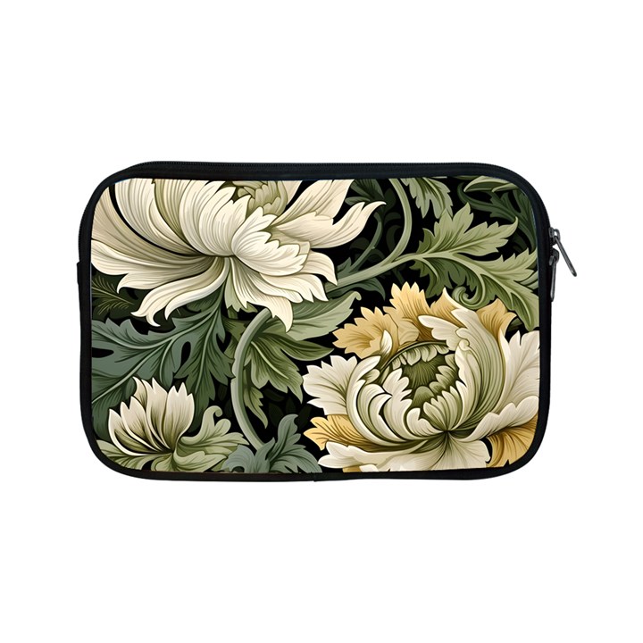 Flower Blossom Bloom Botanical Spring Nature Floral Pattern Leaves Apple iPad Mini Zipper Cases