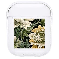 Flower Blossom Bloom Botanical Spring Nature Floral Pattern Leaves Hard Pc Airpods 1/2 Case by Maspions