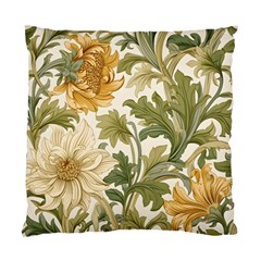 Flower Floral Pattern Floral Digital Paper Spring Flora Botanical Blossom Bloom Vintage Standard Cushion Case (two Sides)