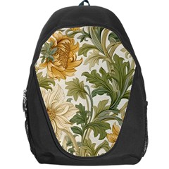 Flower Floral Pattern Floral Digital Paper Spring Flora Botanical Blossom Bloom Vintage Backpack Bag