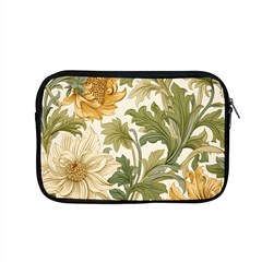 Flower Floral Pattern Floral Digital Paper Spring Flora Botanical Blossom Bloom Vintage Apple Macbook Pro 15  Zipper Case by Maspions