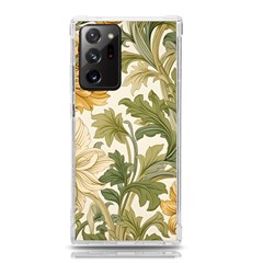 Flower Floral Pattern Floral Digital Paper Spring Flora Botanical Blossom Bloom Vintage Samsung Galaxy Note 20 Ultra Tpu Uv Case by Maspions