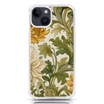 Flower Floral Pattern Floral Digital Paper Spring Flora Botanical Blossom Bloom Vintage iPhone 14 TPU UV Print Case Front