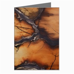 Texture Woodgrain Pattern Nature Wood Pattern Greeting Card