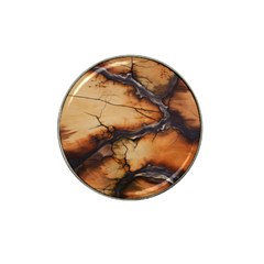 Texture Woodgrain Pattern Nature Wood Pattern Hat Clip Ball Marker (4 Pack)