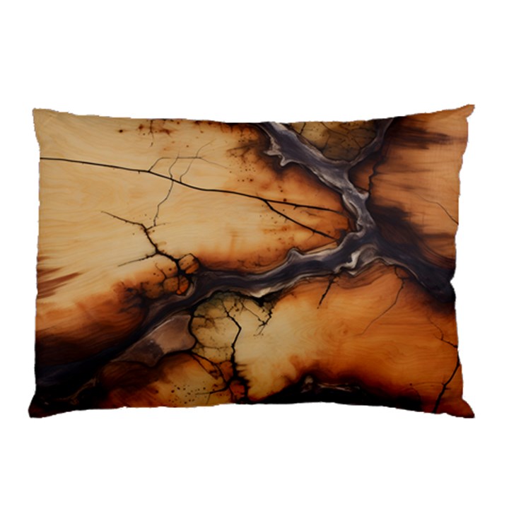 Texture Woodgrain Pattern Nature Wood Pattern Pillow Case