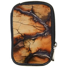 Texture Woodgrain Pattern Nature Wood Pattern Compact Camera Leather Case by Maspions