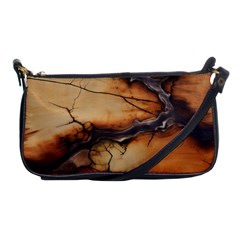 Texture Woodgrain Pattern Nature Wood Pattern Shoulder Clutch Bag