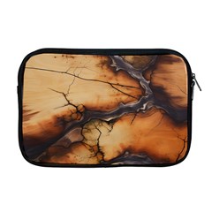 Texture Woodgrain Pattern Nature Wood Pattern Apple Macbook Pro 17  Zipper Case