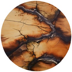 Texture Woodgrain Pattern Nature Wood Pattern Wooden Puzzle Round