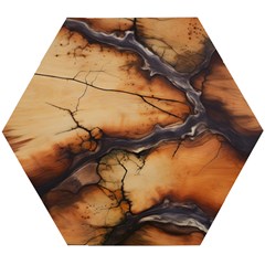 Texture Woodgrain Pattern Nature Wood Pattern Wooden Puzzle Hexagon