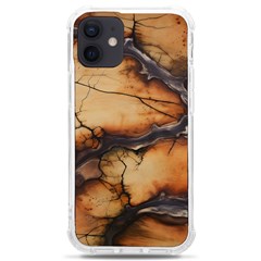 Texture Woodgrain Pattern Nature Wood Pattern Iphone 12 Mini Tpu Uv Print Case	