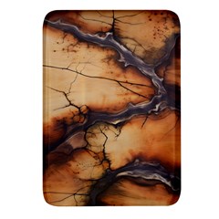 Texture Woodgrain Pattern Nature Wood Pattern Rectangular Glass Fridge Magnet (4 Pack)